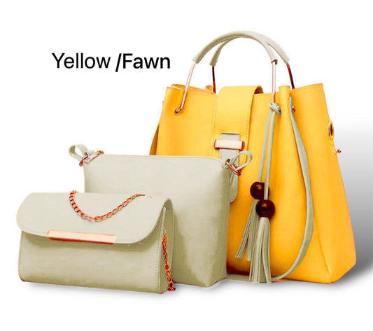 Sale Sale Sale  Limited Time Offers  🔥🔥Elegant 3-Piece Soft Leather Handbag Set – Stylish, Durable & Versatile 🔥🔥*