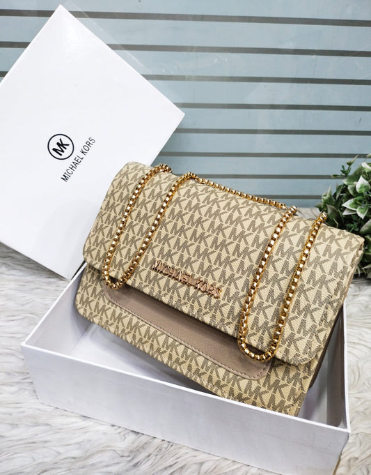 Luxury MK Style Ladies Handbag – Chain Strap | 9 Inch – Stylish Shoulder Purse